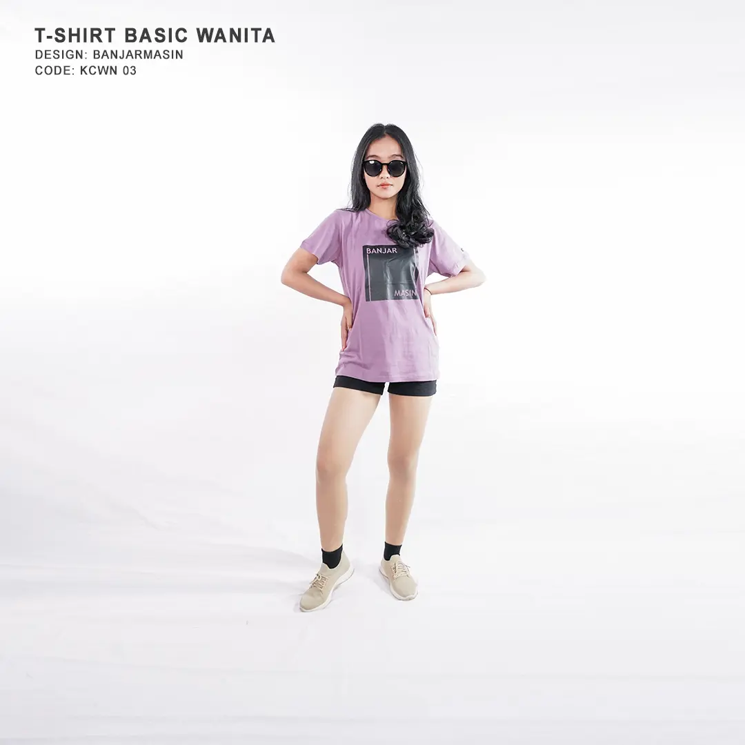 Intalu T-Shirt Basic Wanita Banjarmasin | KCWN 003