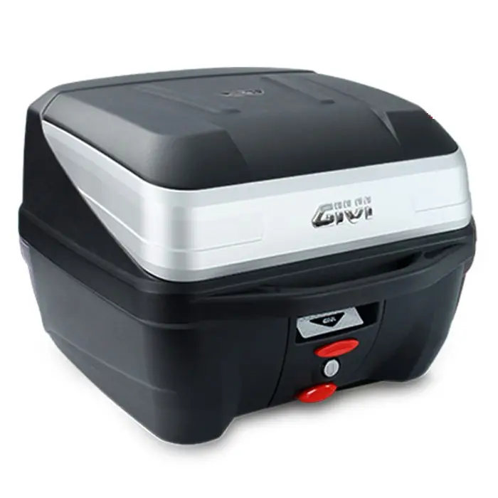 Thùng sau Givi B32N dung tích 32 lít màu đen phối trắng bạc