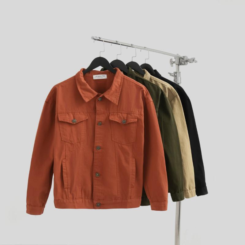 Áo khoác kaki nam - áo khoác kaki nữ form rộng Unisex nam nữ mặc đẹp luôn BB Jeans size 40-72kg Menswear Nhung