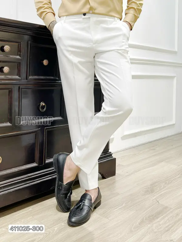 Quần Âu Nam Form Dáng Hàn Quốc 6 màu Menswear Pants Có Túi 0