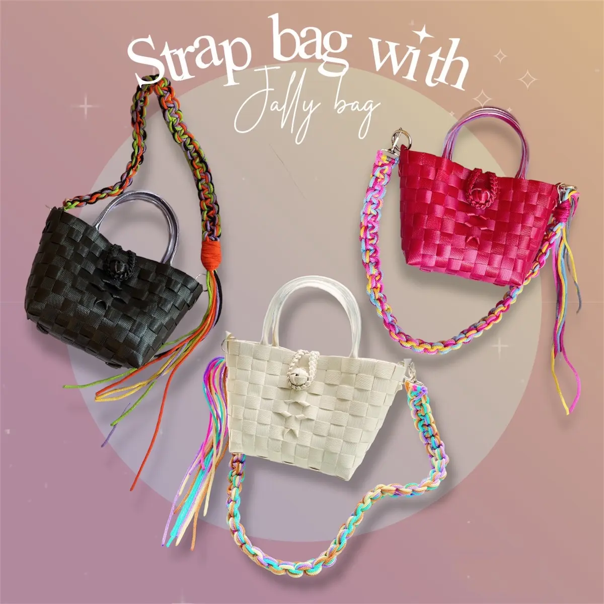 STRAP BAG MACRAME TAS ANYAM MURAH