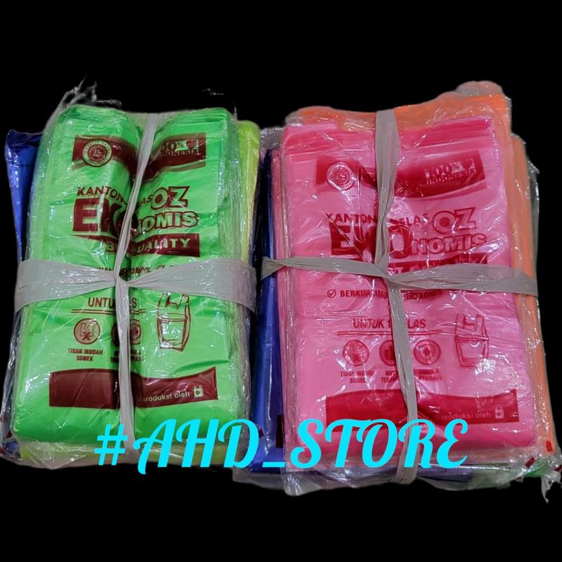kantong plastik gelas warna warni/ cup jus/ cup bobba 4