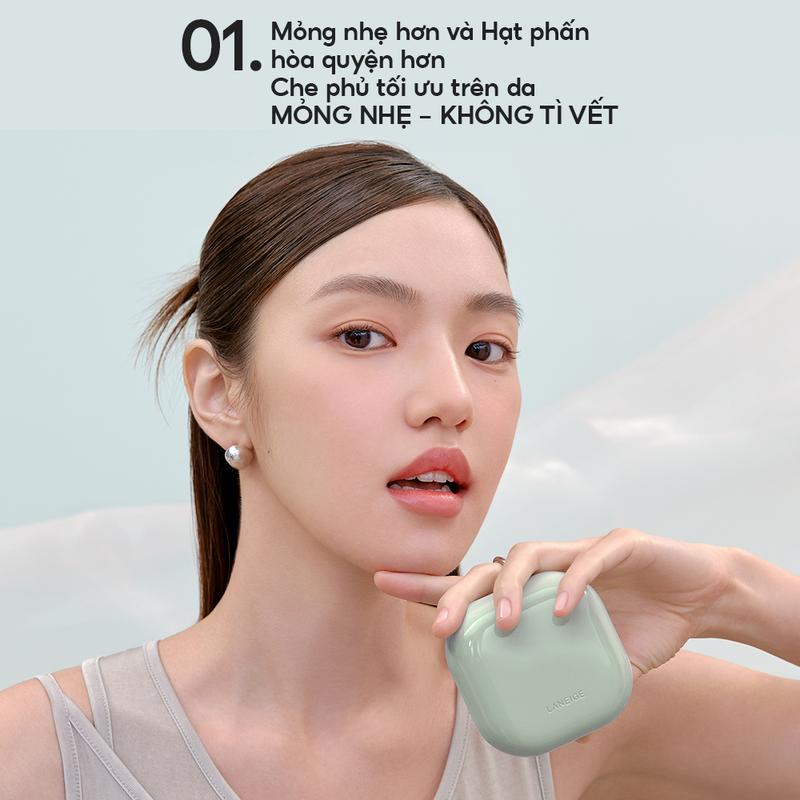 [LANEIGExSEUNG THẢO] [Phiên bản mới] Phấn nước trang điểm siêu nhẹ che khuyết điểm mịn lì LANEIGE NEO Cushion Matte 15gx2 Kèm lõi thay thế Cosmetic Mỹ Phẩm Women 2