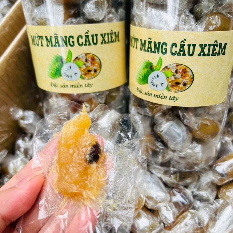 Mứt mãng cầu xiêm ngoại làm 500g