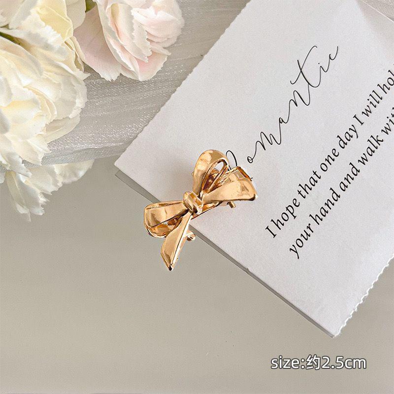 Product Introduction of Bow hair clip, sweet and cool girl's small bangs clip, side hair clip, duckbill clip 17