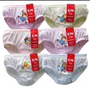 Paket 3,6,12pcs CD Anak Perempuan Katun Golden Nick Standar Berat Badan - Fashion, Miniset