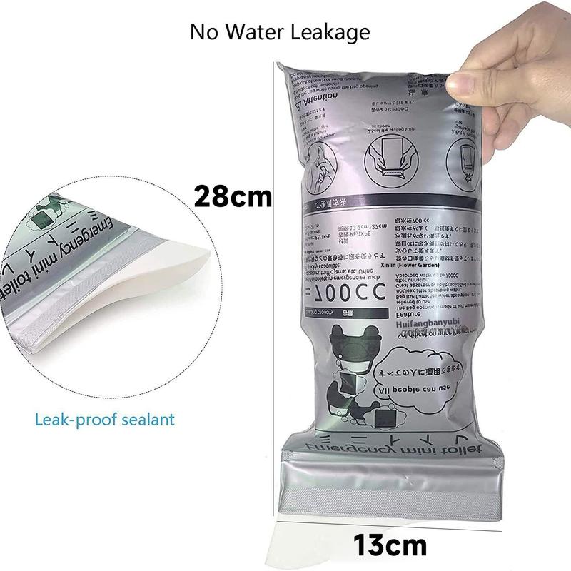 Product Introduction of Emergency Urine Bag Portable Urine Artifact Travel Men and Women Available Convenient Plastic Bag Car Disposable Urine Bag 10