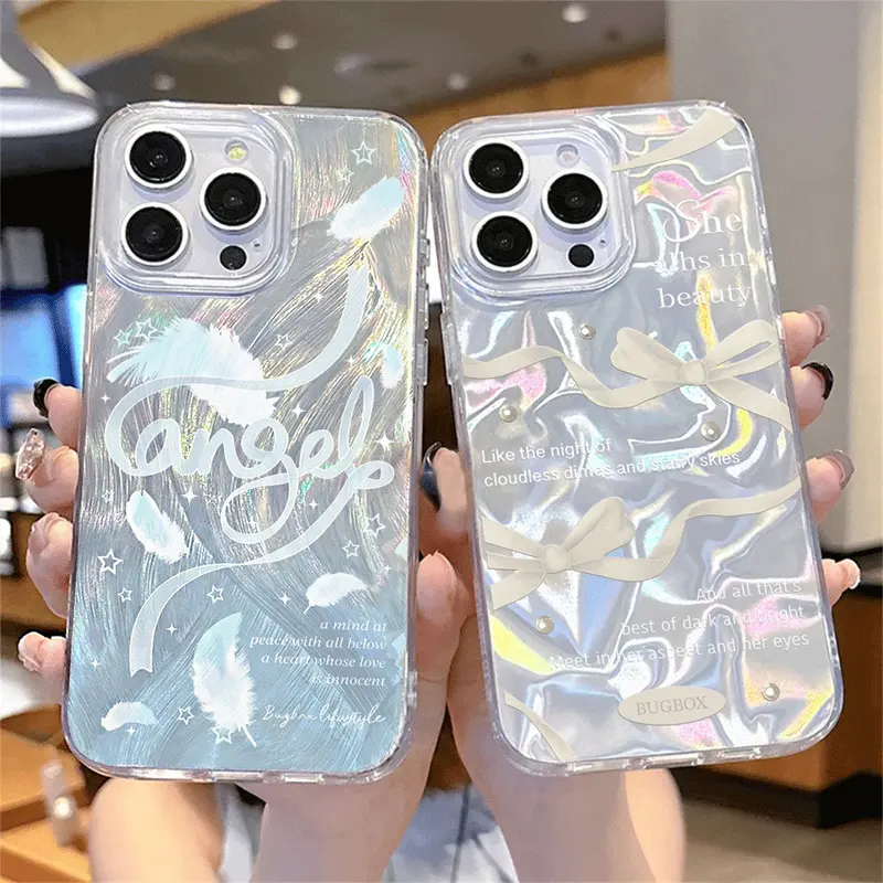 Luxury Casing For VIVO Y28 Y200E Y03 Y18 Y100 Y17S Y27S Y27 Y36 Y22S Y21 Y20 Y17 Y16 Y15S Y51 Y02S Y20 Y33T Y15 Y12 Y11 Y91C Y93 Y1S Y12S Y12A Y20i Y20A Y21S Falling feathers cover Phone Case Hard Case 0
