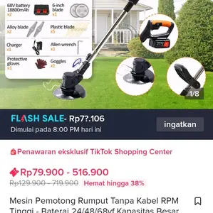 mesin pemotong rumput