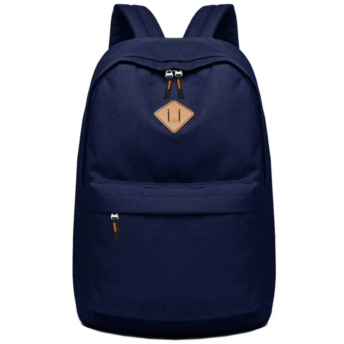 RANSEL MURAH PRIA  SEKOLAH KERJA KULIAH TAS PUNGGUNG  DISTRO TAS MURAH BACKPACK GENDONG Kanvas Polos Hitam Smp fahsion Cowok