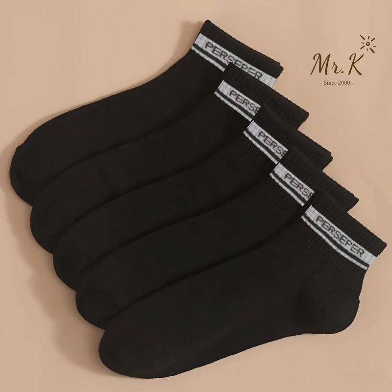 Set Combo 10 đôi Tất Vớ Đen Sọc Trắng Thời Trang Nam Nữ Unisex vớ  giày