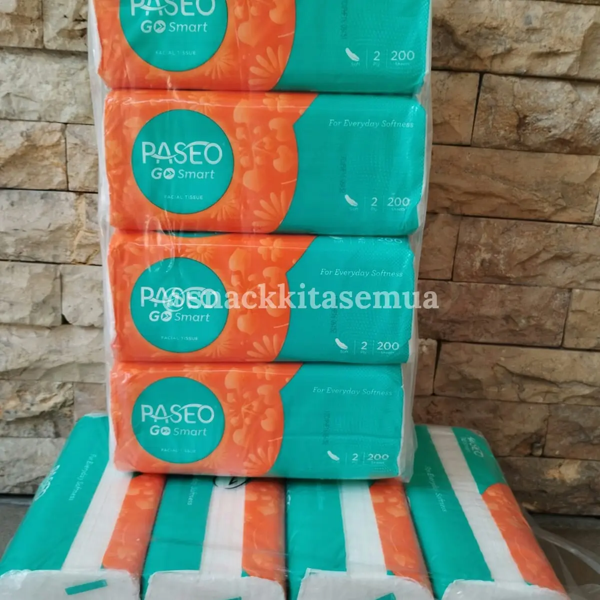 paseo go smart facial soft pack 200's