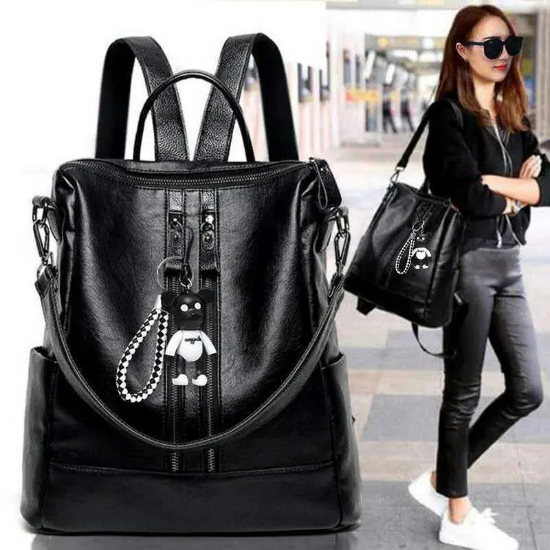 Ba Lô Nữ, Phong Cách Hàn Quốc, Dung Lượng Lớn, Ba Lô Đại Học, Túi Xác Ướp, Dễ Phối Đồ, Thích Hợp Cho Phụ Nữ, Người Nổi Tiếng, Năm Phong Cách, Được Năm 484 Người Vinh Danh, [Zhao nói dối Cùng Phong Cách Như Phong Cách Của Người Nổi Tiếng], Năm 2024