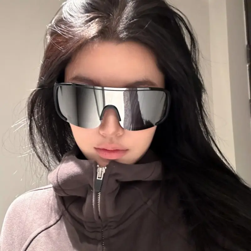 Popular Outdoor Glasses for Riding UV Protection Bicycle Sunglasses Women's Trendy against Wind and Sand Eye Protection Sunglasses