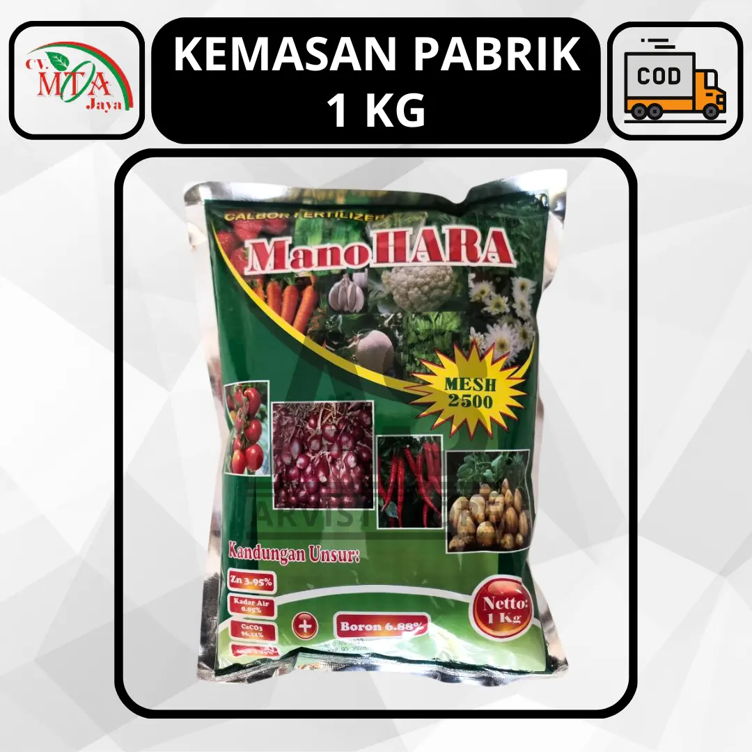 Pupuk Kalsium MANOHARA 1 Kg Kalsium Boron