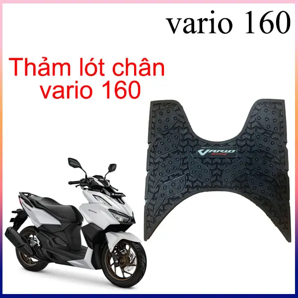 Thảm lót chân vario 160cc lựa chọn Dầy, Mêm, Dẻo, Dễ Vệ Sinh Cao Su phong cách và đẹp Phụ Kiện Phụ Tùng