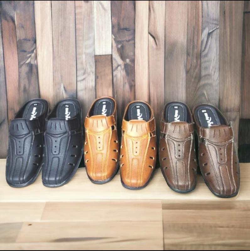 Giày không gót - giày lười nam không gót cho người trung niên size từ 38 đên 43 khâu đế chắc chắn