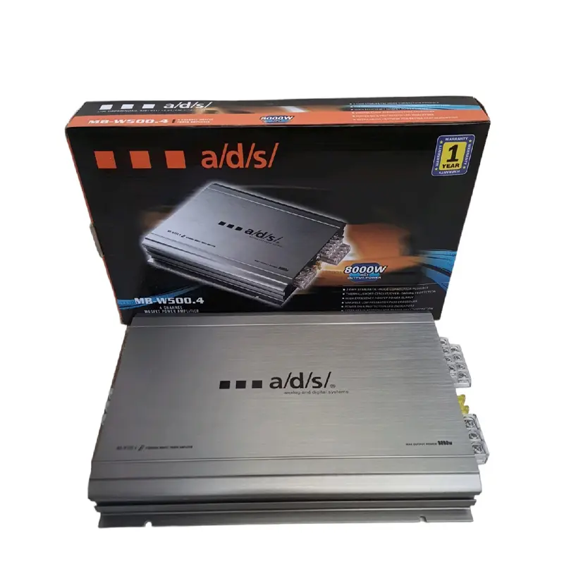 Power amplifier 4 channel ads mb-w500.4 0