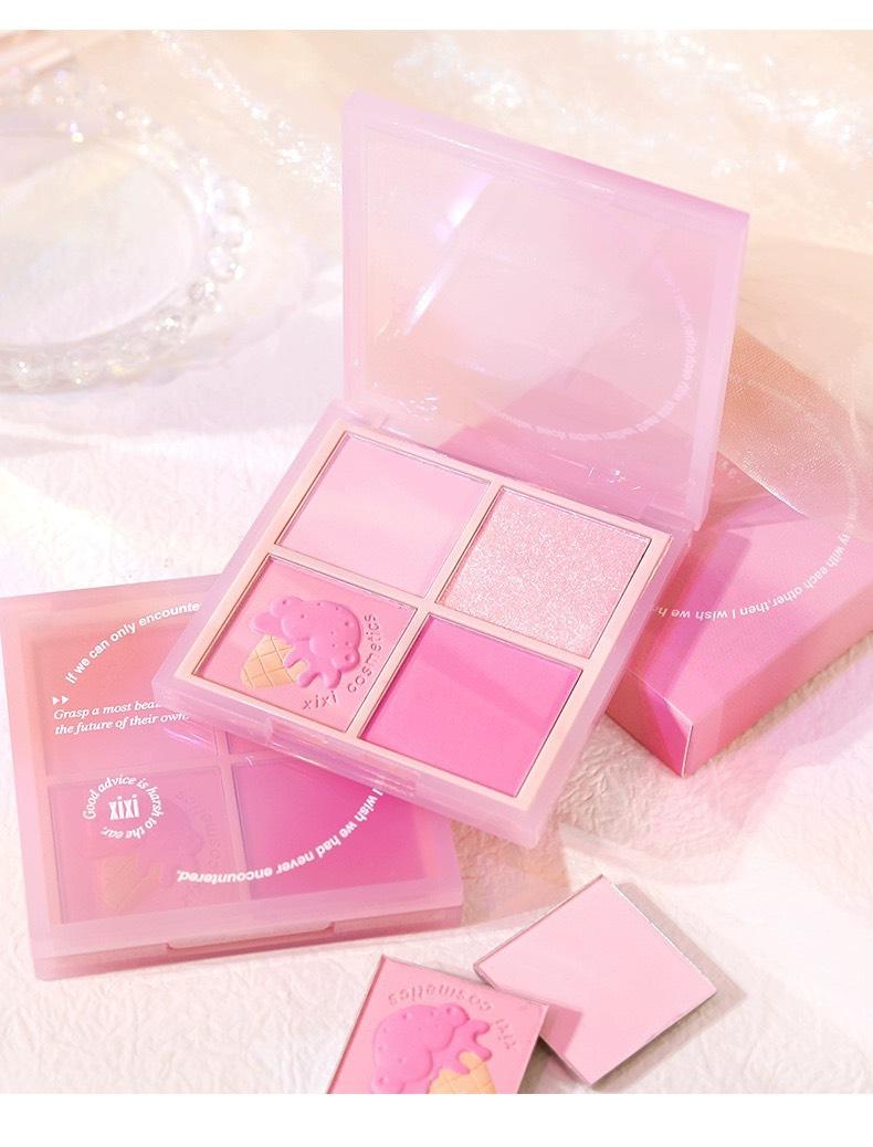 Product Introduction of [XIXI] Phấn Má 4 Ô XIXI NGỌT NGÀO GO FOR THE SUNSET 4 COLOR BLUSH [D 511] 25