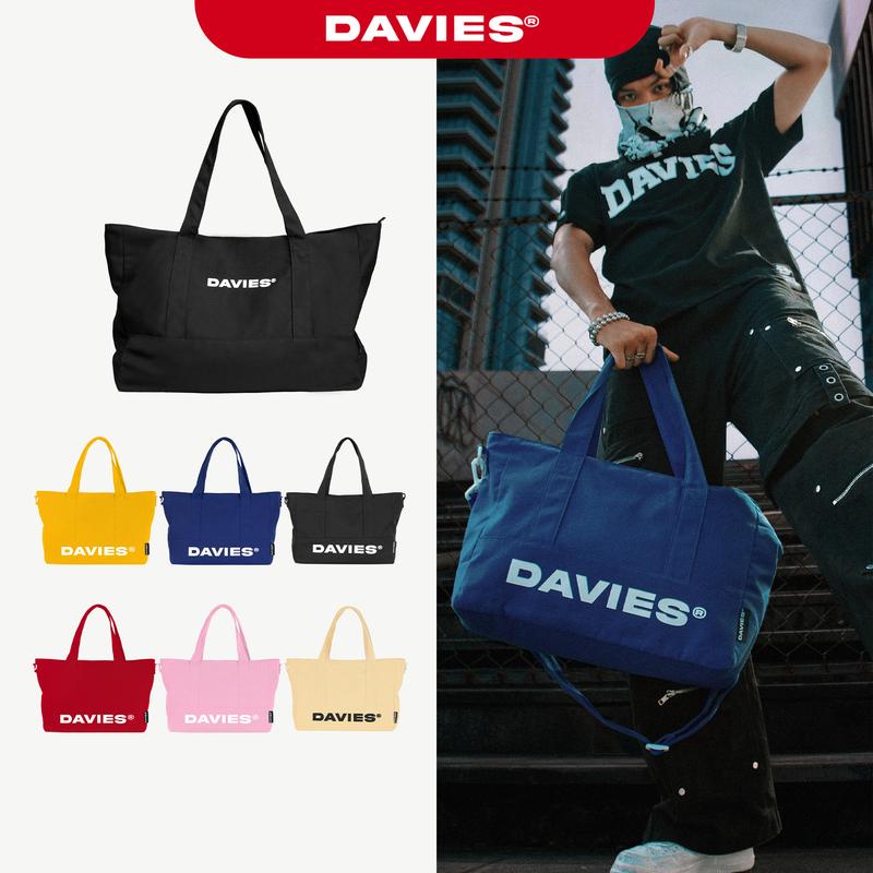 Túi đeo chéo nam nữ vải canvas DAVIES hai mặt độc đáo nhiều màu local brand Big và Medium Tote