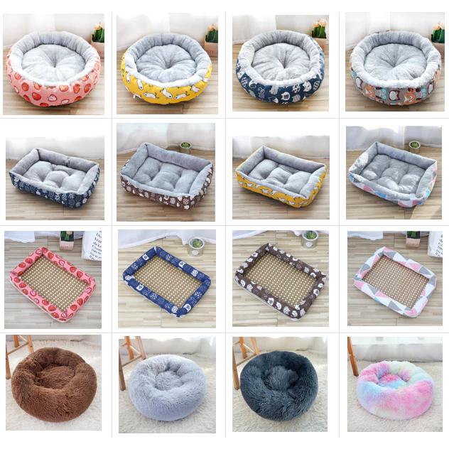 Ổ đệm cho thú cưng hình chữ nhật - Đệm nằm cho chó mèo - Ngôi Nhà Thú Cưng chỗ ngủ