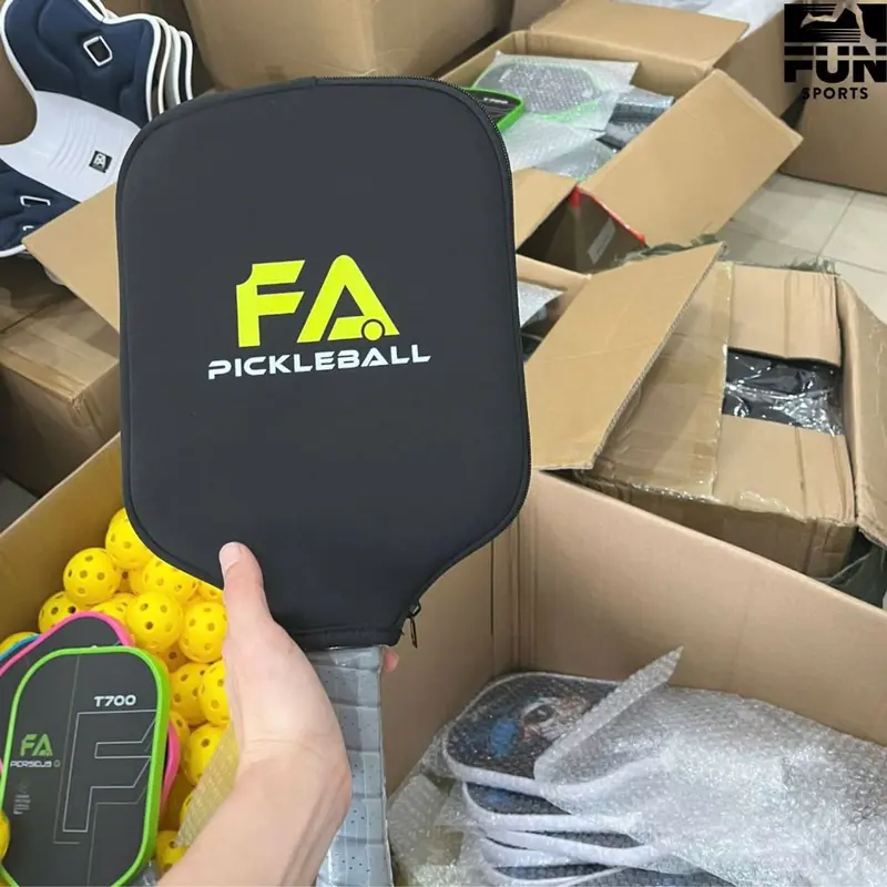 Túi Chống Sốc đựnġ Vợt Pickleball Phụ Kiện Bảo Vệ Mặt Vợt Hàng chính hãnġ FA Fun Sports 8