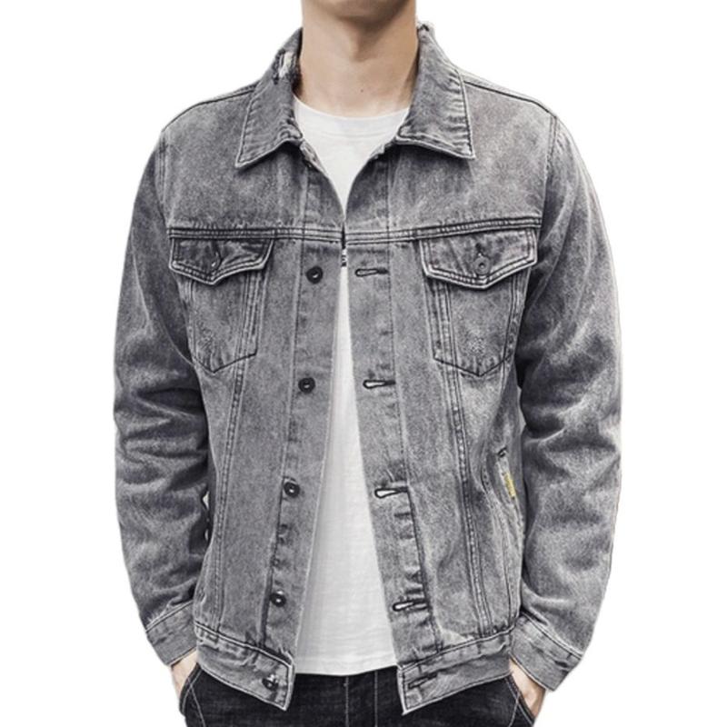 ÁO KHOÁC JEANS NAM MÀU XÁM KHÓI 3 CỰC ĐẸP VẢI DÀY MỊN DONG PHUONG FASHION Menswear Jacket Có Túi