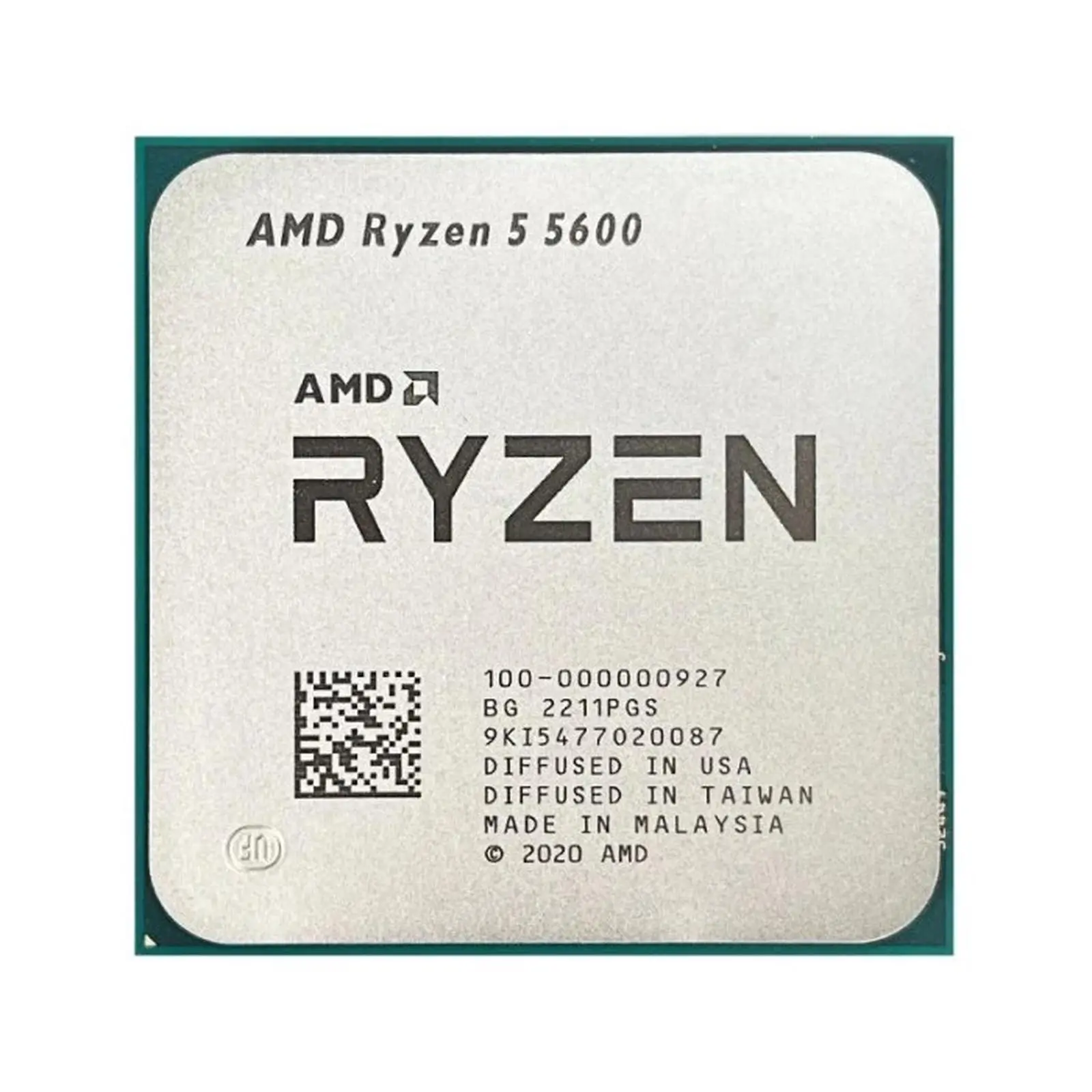 Processor AMD Ryzen 5 5600 Tray (NO FAN) | 6 Cores | 4.4GHz 3MB Cache