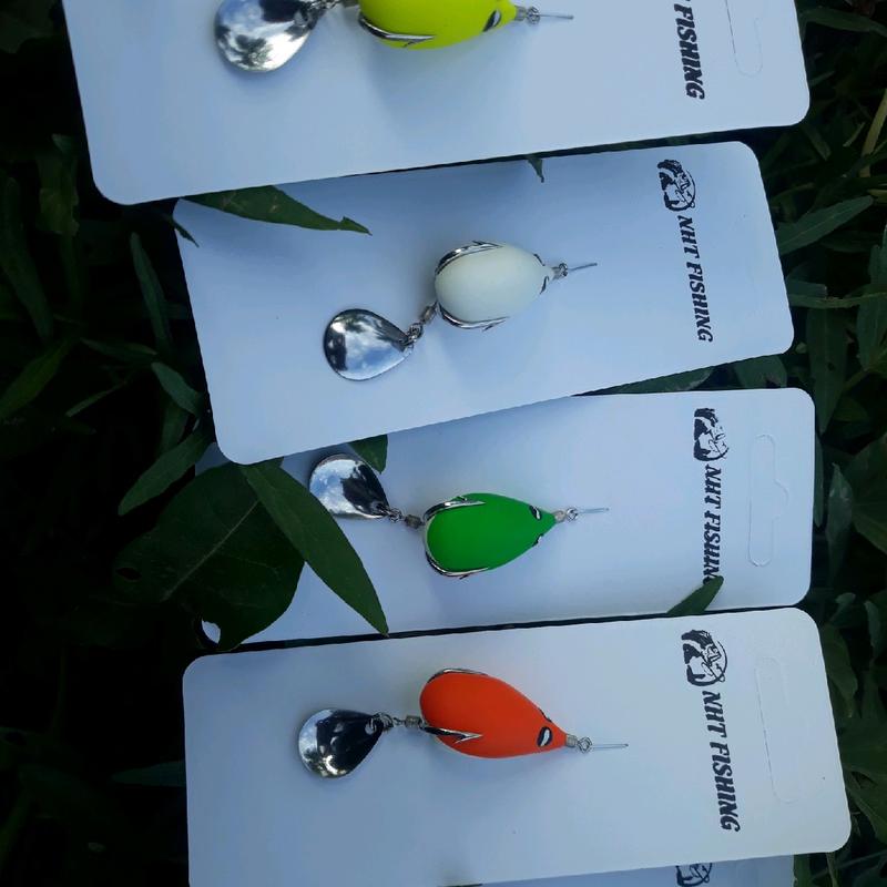 nhái hơi f35 lưỡi độ thủ công 3.5cm6-8g(chì đúc tặng kèm body