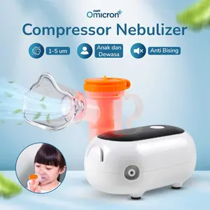 TaffOmicron Alat Terapi Pernapasan Compressor Nebulizer Inhaler - SZ5