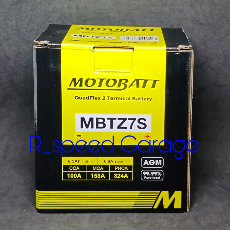 AKI MOTOBATT QUADFLEX MBTZ7S ADV 150 160 PCX VARIO 125 150 160 STYLO 160 0