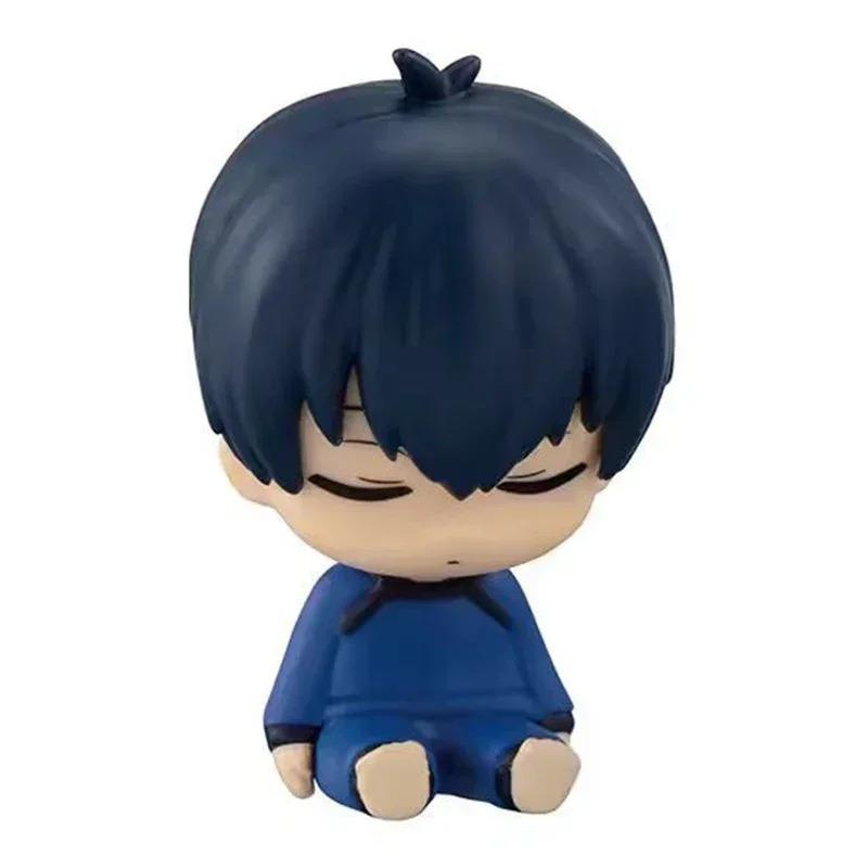 Product Introduction of 5pcs/set Anime Isagi Yoichi Blue Lock Sleeping Figures Q Chigiri Hyoma Rin Itoshi Nagi Seishiro Figure Toys PVC Collection Dolls 25