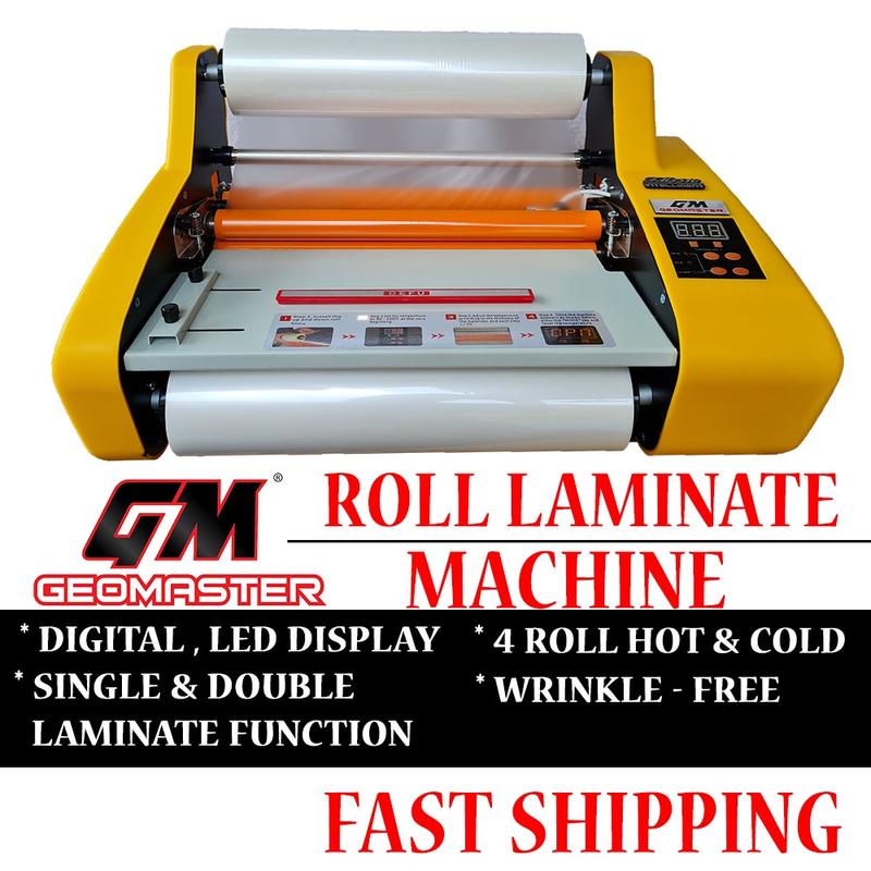 GEOMASTER A3 Laminating Machine, Roll Laminate Machine 13 - TikTok Shop ...