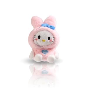 เคส AirPods, เหมาะสำหรับ AirPods 4 และ AirPods Pro 1/2, เคสหูฟังบลูทูธ AirPods 3, เคสผ้ากำมะหยี่กระต่ายและแมวสีชมพู, รุ่นสากล, เหมาะสำหรับ AirPods 1/2 Generation