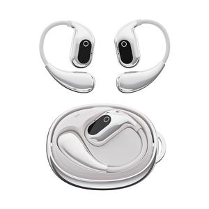 หูฟังบลูทูธไร้สาย แบบเกี่ยวหู OWS หูฟังแบบเปิด ไม่ใส่ในหู พร้อมเชือกแขวนหู ล็อคแบบหมุนได้ อายุการใช้งานแบตเตอรี่ยาวนานเป็นพิเศษ