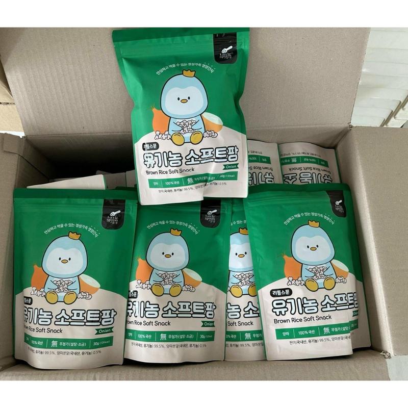 Bánh ăn dặm cho bé Little Spoon, bánh gạo hữu cơ 30g 4