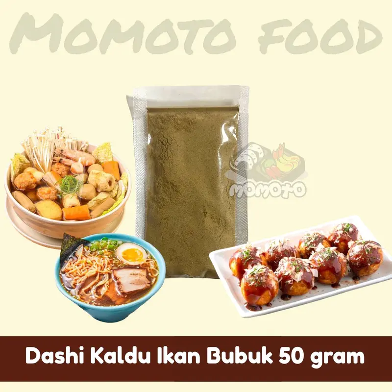 Dashi Halal Kaldu Ikan Bubuk 50 gram Jepang 0