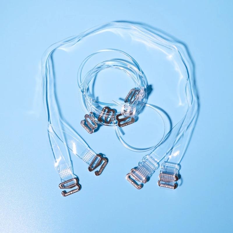 Dây áo ngực trong suốt mặc áp cup, áo quây bigsize - Mã K04