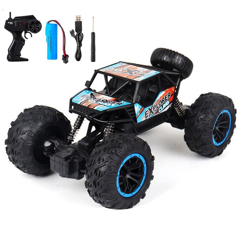 Product Introduction of Rc Car With HD 720P WIFI FPV Camera Machine On Remote Control Stunt 1:18 2.4G SUV Radiocontrol U5N4 36