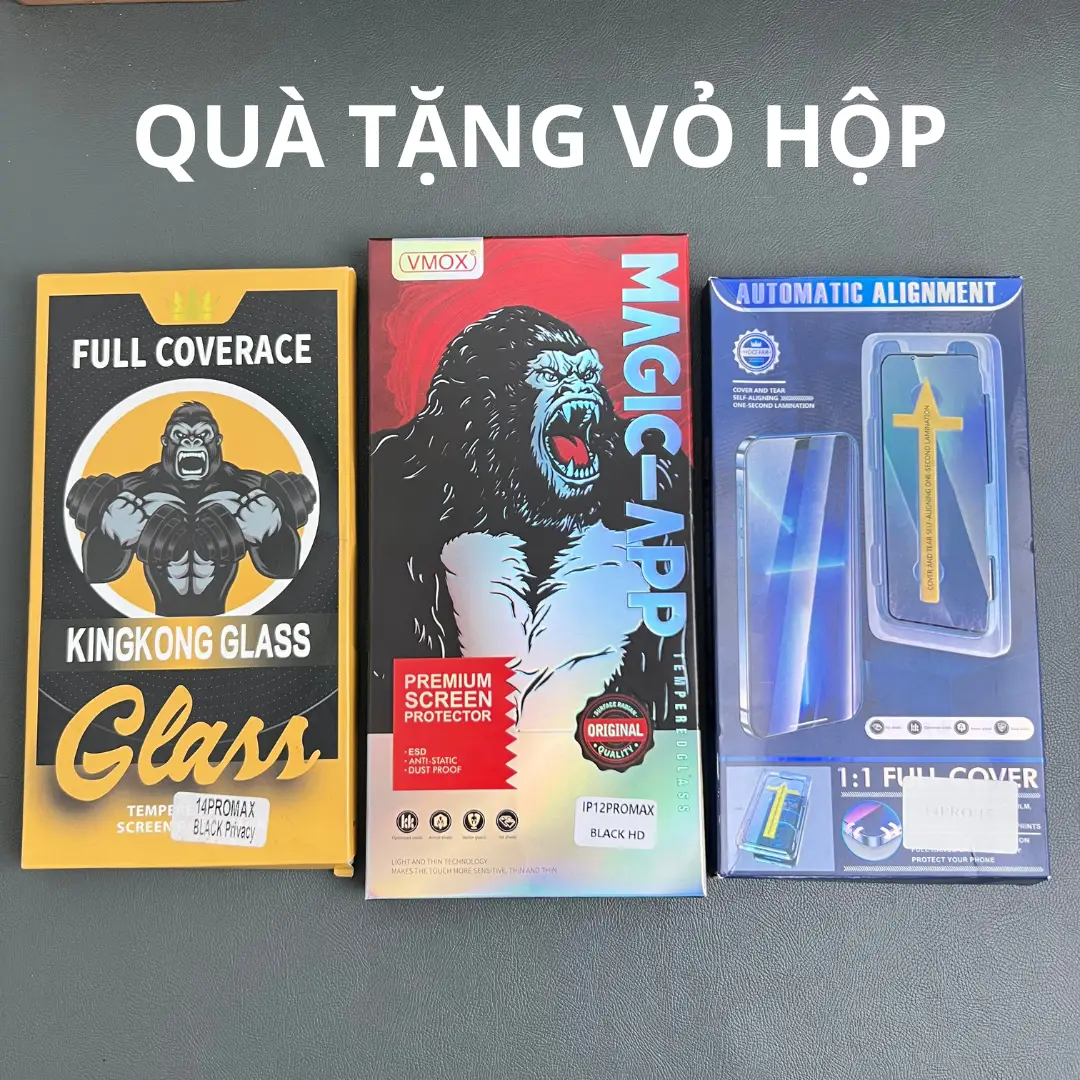 Vỏ hộp bảo vệ kính cường lực chống nhìn trộm tự rút bụi trong suốt