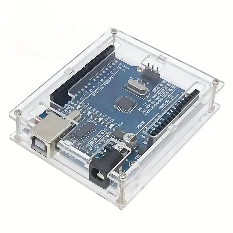 Kit Mikropengawal Arduino Uno R3 ATmega328P, Dilengkapi dengan Sarung ...