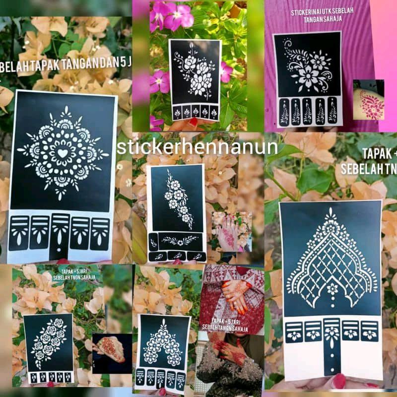 stickerinai viral sebelah tangan /mudah/readystok - TikTok Shop Malaysia