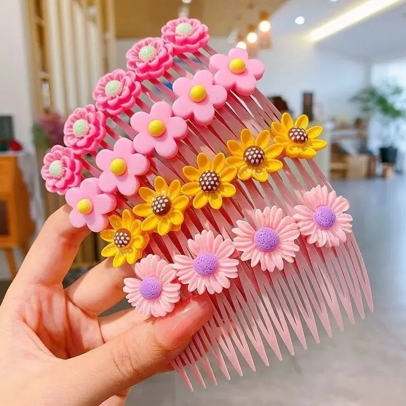 Phụ Kiện Tóc Cho Trẻ Em, Lược Chia Tóc Sau Đầu, Dụng Cụ Hữu Ích Cho Tóc Mái Bé Gái, Kẹp Tóc, Kẹp Tóc Người Nổi Tiếng Trên Internet, Phụ Kiện Tóc Cho Bé Gái