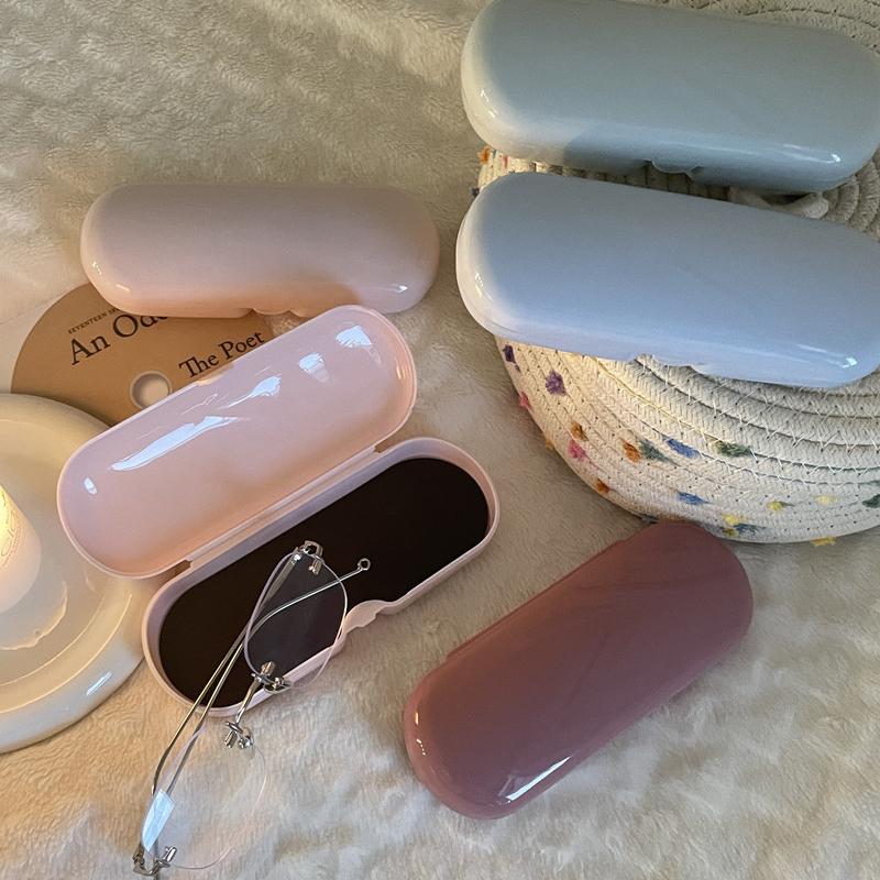 Hộp đựng kính mắt đơn giản màu Monet Hộp đựng kính mắt nhẹ mới Hộp đựng kính mát di động