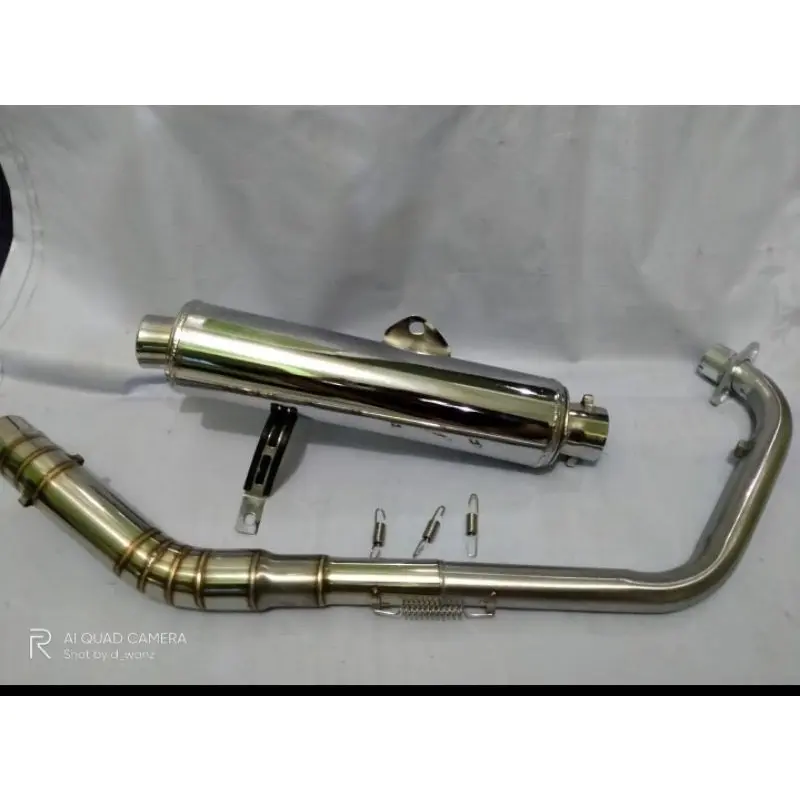 KNALPOT CKD // PNP .. VIXION CBR R15 FU SONIC MX BYSON DLL .. ( STAINLES ) 0