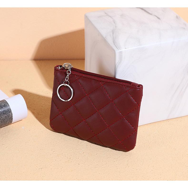 Product Introduction of Women's PU Leather Coin Wallet Mini for Small Items 10
