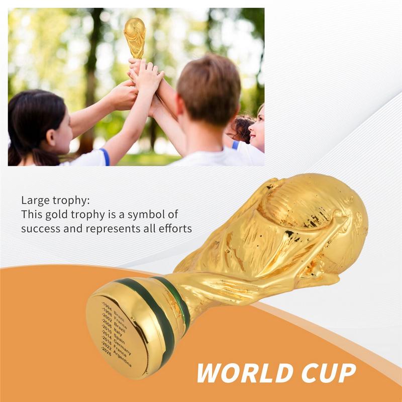 Cúp Vàng Toàn Cầu, Cúp World Cup Qatar 13CM, Mạ Vàng Đầy Đủ, Đồ Thủ Công Trang Trí Đồ Thủ Công Bóng Đá Lưu Niệm, Thích Hợp Cho Người Hâm Mộ VN, 2022 4