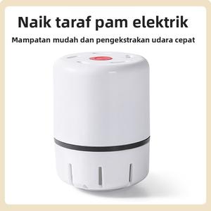 Pam Udara Elektrik, Beg Simpanan Vakum, Pam Udara Khas, Beg Mampatan, Sesuai untuk Kuilt dan Pakaian, Pam Manual Elektrik, Fesyen, Tarikh Keluaran: 2025 dengan petak balkoni kotak & tong penyimpanan lipat wrapped kotak & tong penyimpanan