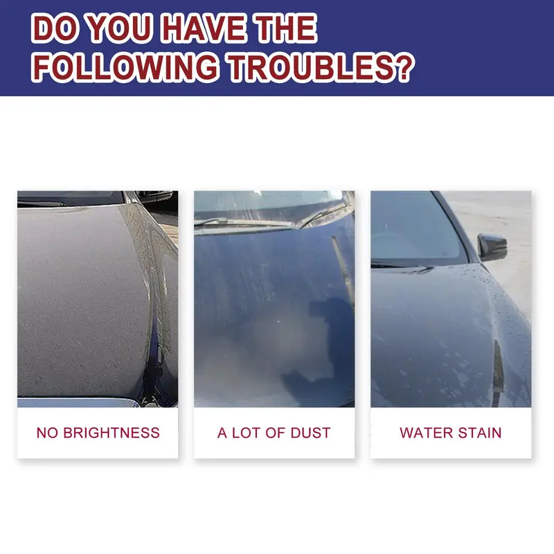 Ryekew Car Anti-fouling Spray, Car Paint Care Spray, Professional Car Paint Care Product, Car Cleaning & Care Product 5