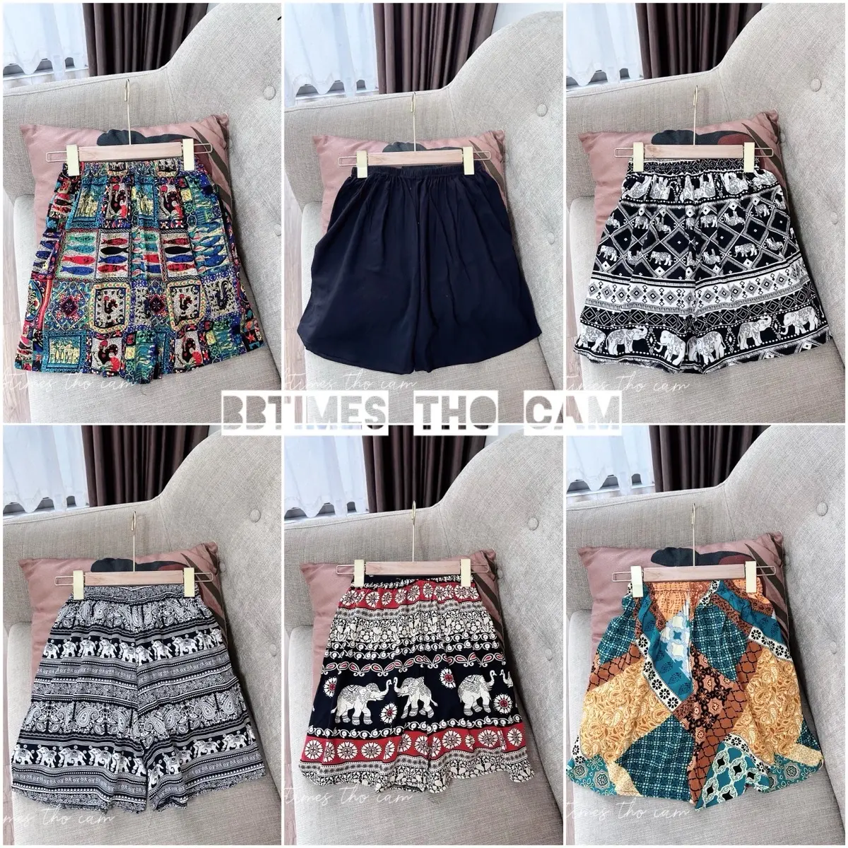 QUẦN ĐÙI LANH HOẠ TIẾT THỔ CẨM short